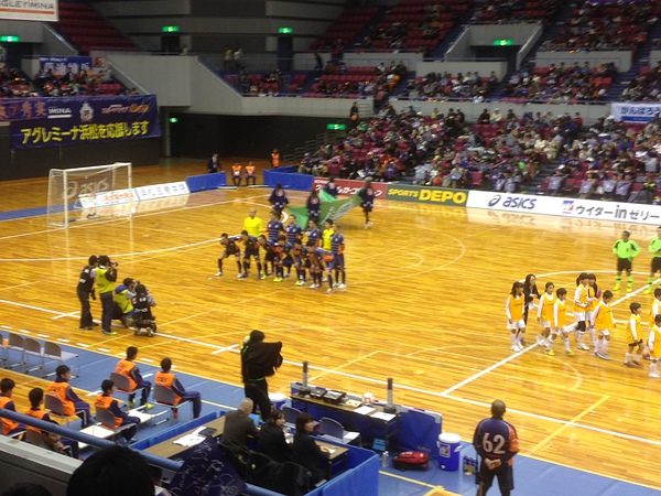 フットサル観戦ツアー